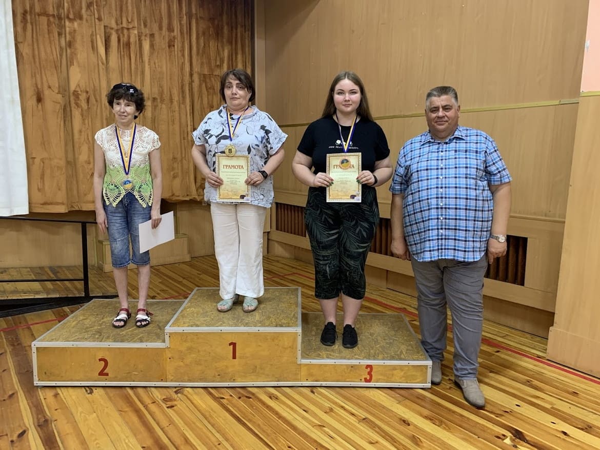 Справа наліво: Попруга Віра, Балтажи Ольга, Рейніш Ольга 