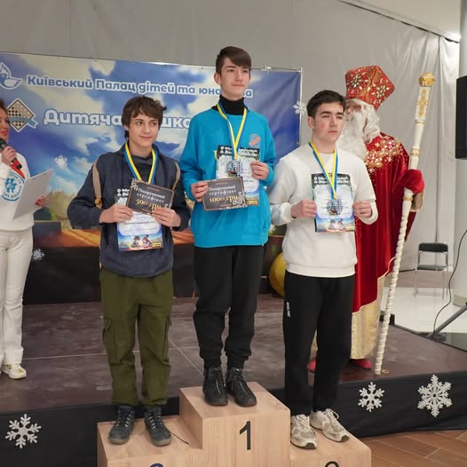 Дитяча шашкова ліга. 2025 рік. Четвертий етап. Призери. Категорія B17