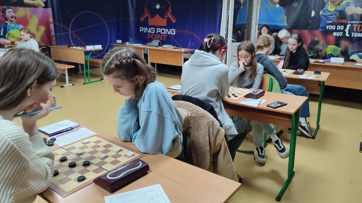 Тріумф кам’янських шашкістів на чемпіонаті України з шашок-64