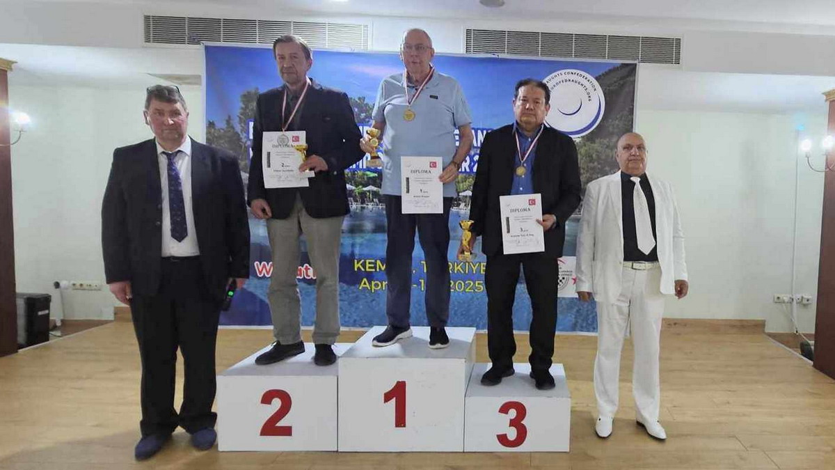 Український ветеран шашок виборов ще одну медаль Чемпіонату Європи – 2025 з шашок-100