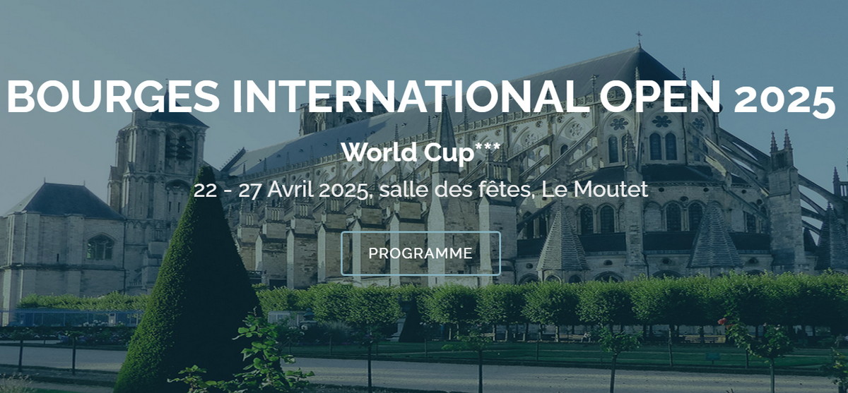 Етап Кубку світу Bourges Open – 2025 *** з шашок-100
