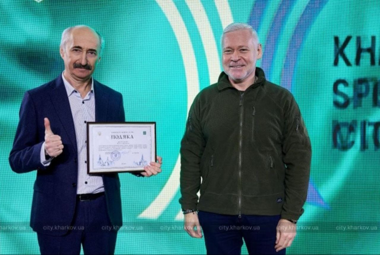 Відомий шашковий тренер отримав відзнаку «За заслуги перед Харківщиною»