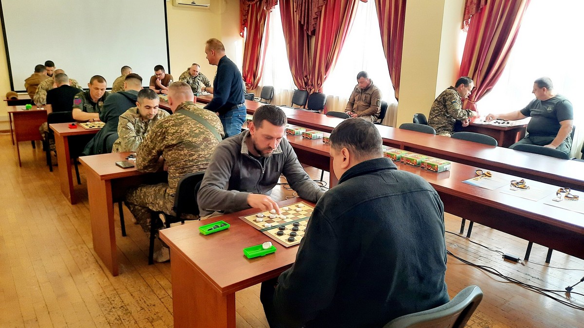 Шашковий турнір у Києві на День піхоти Збройних Сил України