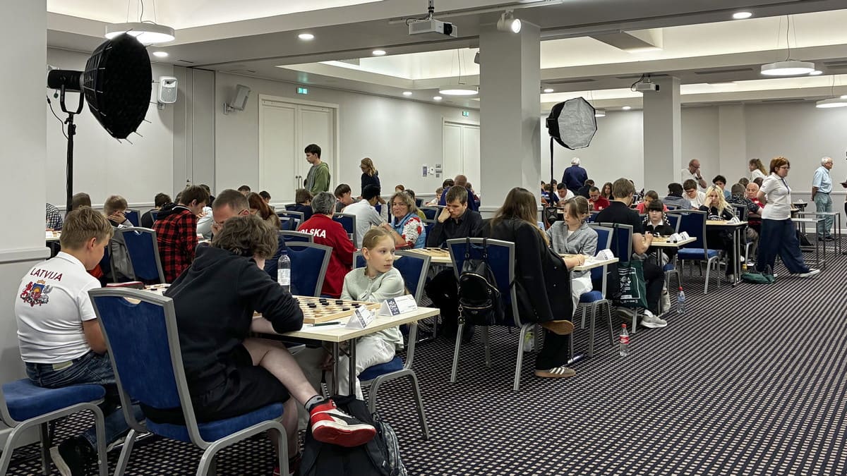 Українські шашкісти беруть участь у етапі Кубку світу Riga Open