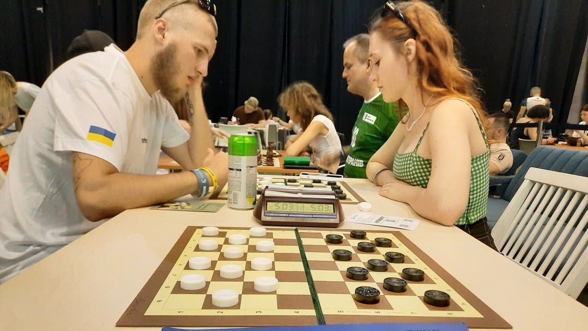 У Києві відбувся спортивний ветеранський фестиваль де грали у шашки