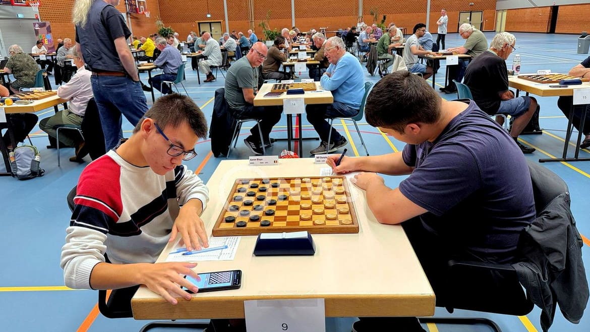 Український шашкіст вдало виступив на Brunssum Open – 2025 у Нідерландах