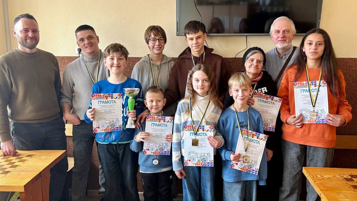 У Вінниці провели відкритий чемпіонат МДЮСШ №6 з шашок-64